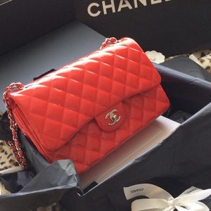 Rare Patent Leather✨CHANEL✨ Classic Lambskin Bag